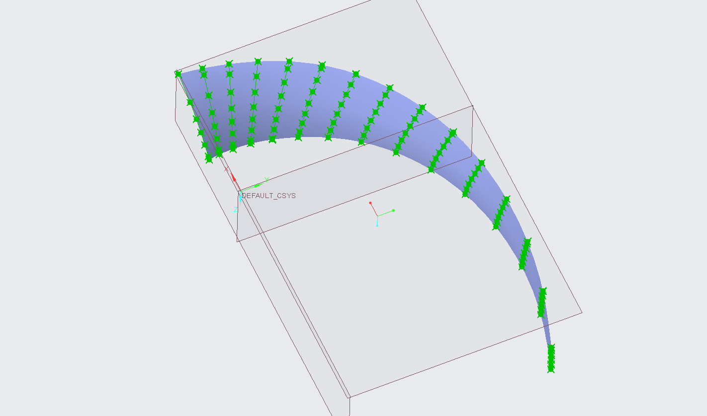 离心泵扭曲叶片“打点法”建模视频教程